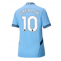 Manchester City Jack Grealish #10 Hemmatröja Kvinnor 2024-25 Korta ärmar